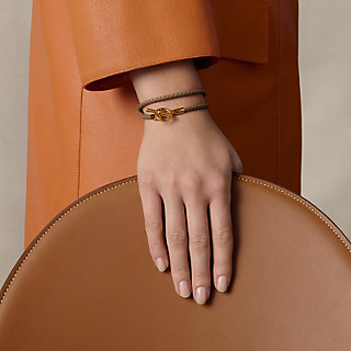 【Hermes】Glenan Double Tour bracelet☆◆国内発送◆ 手元がエレガントに♪》HERMES Glenan Double Tour bracelet